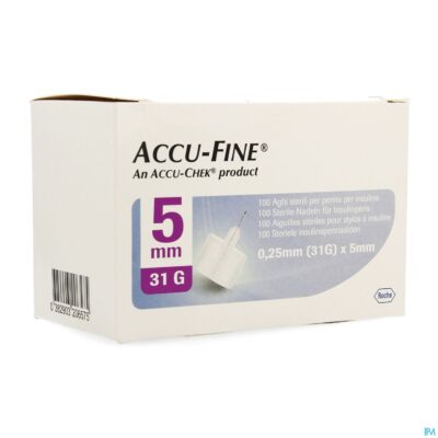 Accu fine 31g 5mm 100