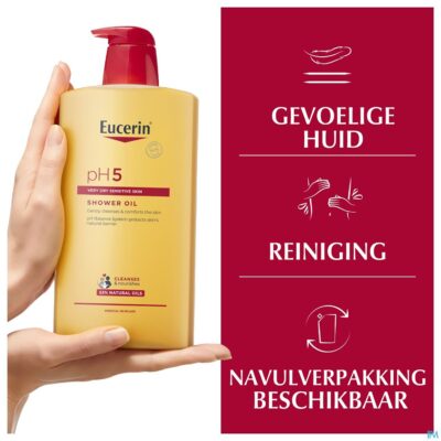 Eucerin ph5 douche olie 1000ml-6