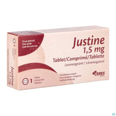 Justine 1,5mg comp 1