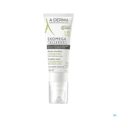 Aderma exomega allergo emolierende balsem 40ml