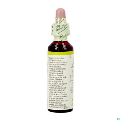 Bach flower remedie 35 white chestnut 20ml-2