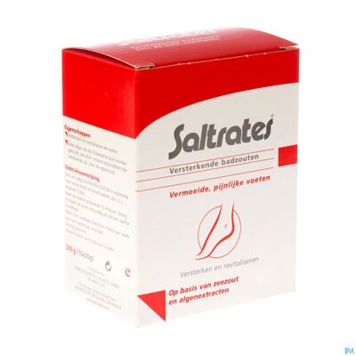 Saltrates zout zeewier vermoeide voet zakje 10x20g