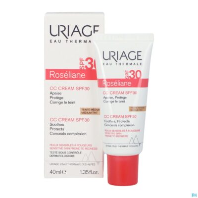 Uriage roseliane cc cream ip30 tube 40ml-4