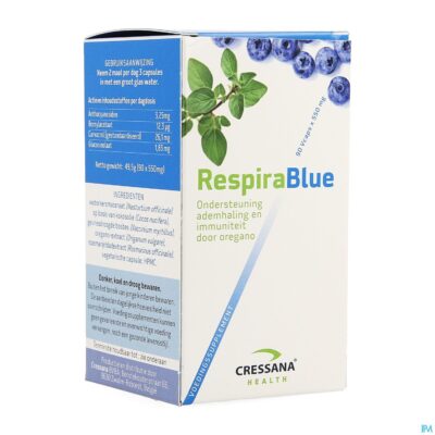 Cressan respirablue 90x550mg