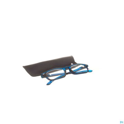 Pharmaglasses leesbril diop.+2.00 dark blue