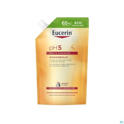 Eucerin ph5 douche olie navulling 400ml