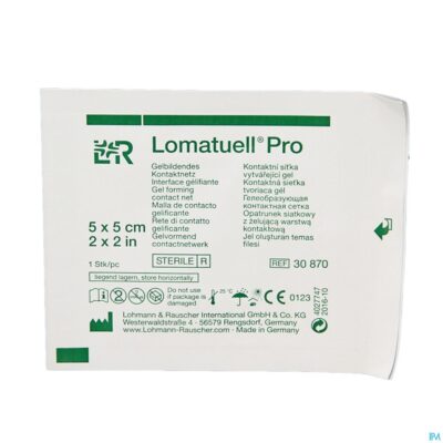 Lomatuell pro kompres ster 5x 5cm 10 30870-4