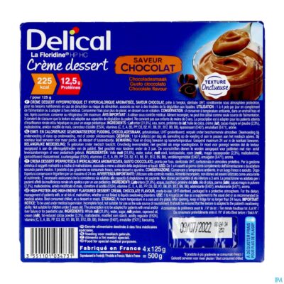 Delical creme dessert la floridine chocola 4x125g-2