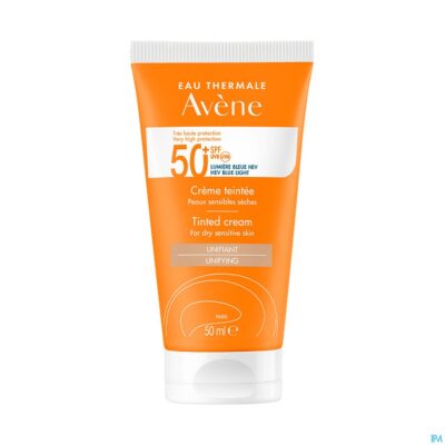 Avene zon spf50+ creme getint 50ml-3