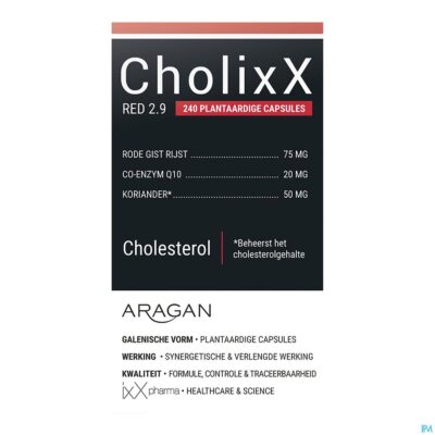 Cholixx red 2.9 caps 240-3