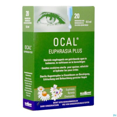 Ocal euphrasia plus monodoses 20x0,5ml
