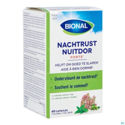 Bional nachtrust forte caps 60