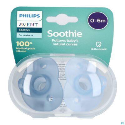 Philips avent fopspeen +0m soothie boy 2