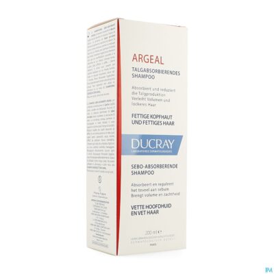 Ducray argeal sh talgabsorberende verzorg. 200ml