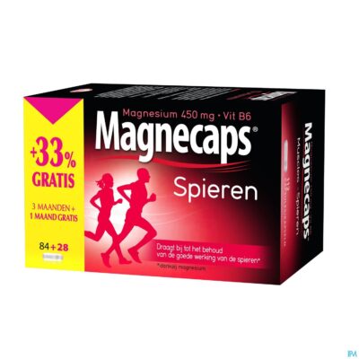Magnecaps spieren caps 84+28 promopack