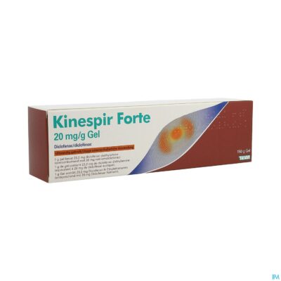 Kinespir forte 20mg/g gel 150g-2