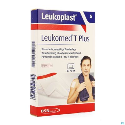 Leukomed t plus 5cmx7,2cm 5 leukoplast-2