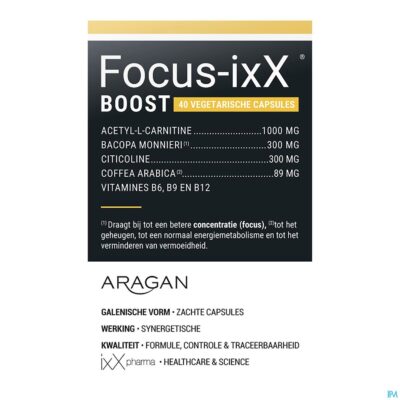 Focus-ixx boost caps 40-4