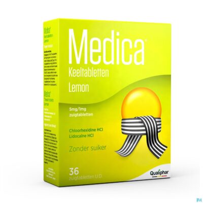 Medica keeltabletten lemon 36 zuigtabletten