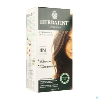 Herbatint kastanjebruin 4n 150ml