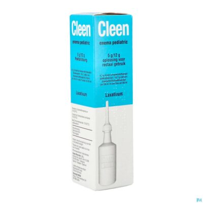 Cleen enema pediatric 5g/12g opl rect.gebr.fl 66ml
