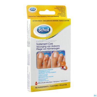Scholl likdoornbehandeling 8