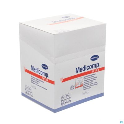 Medicomp 7,5x7,5cm 6l. st. 25x2 p/s-3