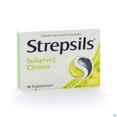 Strepsils suikervrij citroen past 36-2