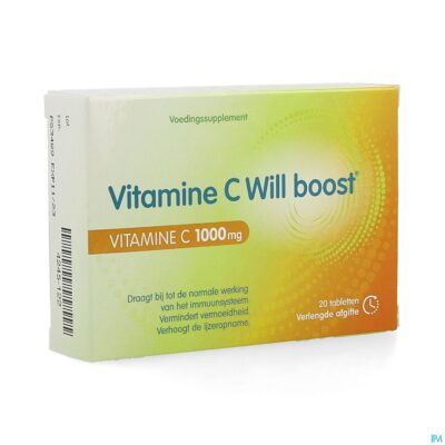 Vitamine c will boost caps 20