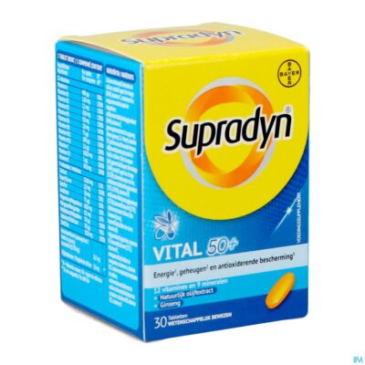 Supradyn vital 50+ filmomh tabl 30