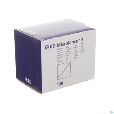 Bd microlance 3 naald 25g 1 rb 0,5x25mm oranje 100-2