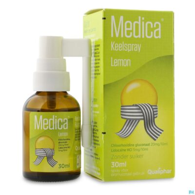 Medica keelspray lemon 30ml-2