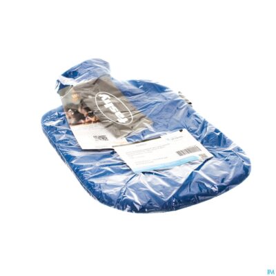 Fashy warmwaterkruik hoes blauw