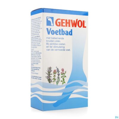Gehwol voetbad 400g consulta