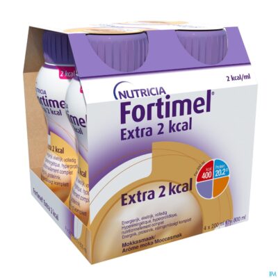 Fortimel extra 2kcal mokka 4x200ml-2
