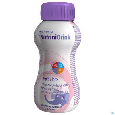 Nutrinidrink aardbei multi f.+12m fl 200ml 65589-2