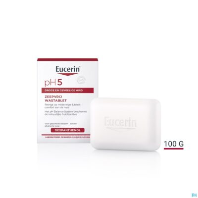 Eucerin ph5 wastablet z/zeep 100g-7