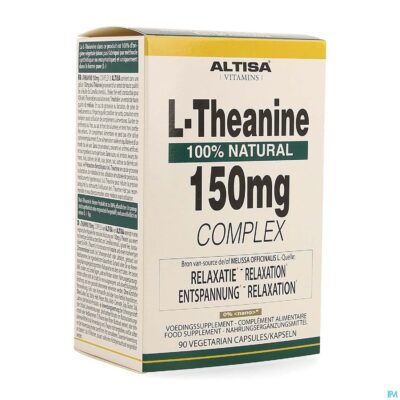 Altisa l-theanine 150mg complex comp 90
