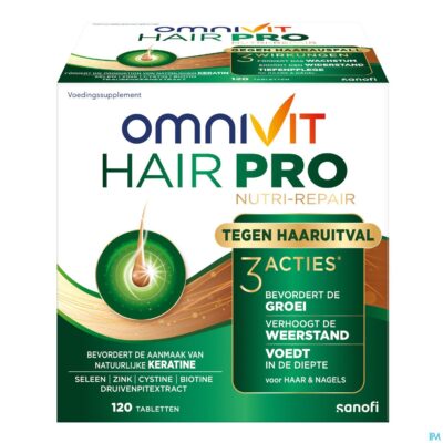 Omnivit hair pro nutri repair             comp 120