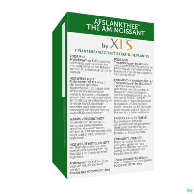 Xls afslankingsthee zakje 20-3