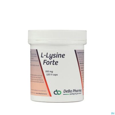 L-lysine forte caps 120 deba