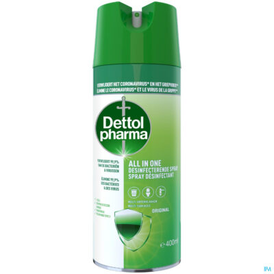 Dettolpharma all in one desinf. orig. spray 400ml-2