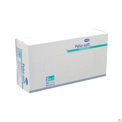 Peha-soft latex poedervrij s 100 p/s