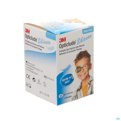 Opticlude 3m silicone eye patch boy maxi 50-2