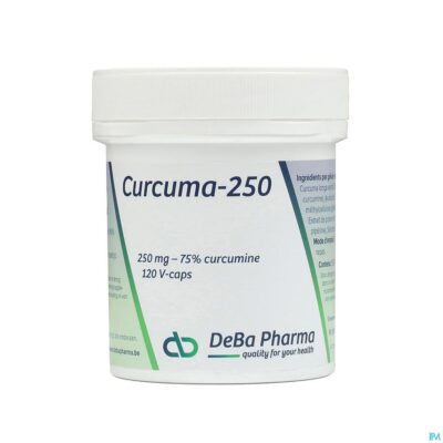 Curcuma-250 caps 120 deba-2