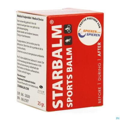 Star balm rood 25g