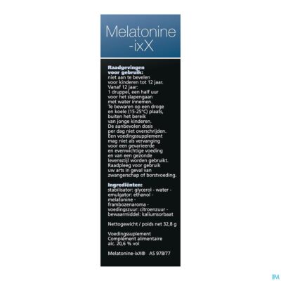Melatonine-ixx 30ml-5