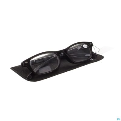Pharmaglasses leesbril diop.+4.00 black-3