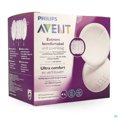 Philips avent borstkompres dag/nacht 60 scf254/61-4