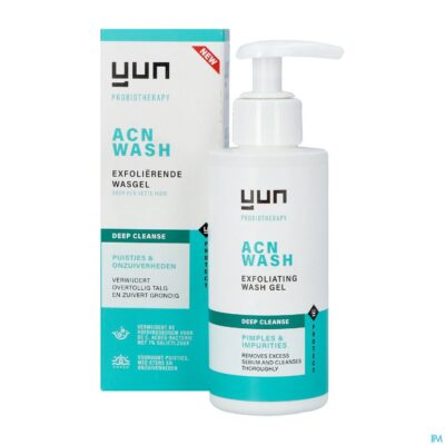 Yun acn deep exfoliating gezichtswasgel 150ml-4